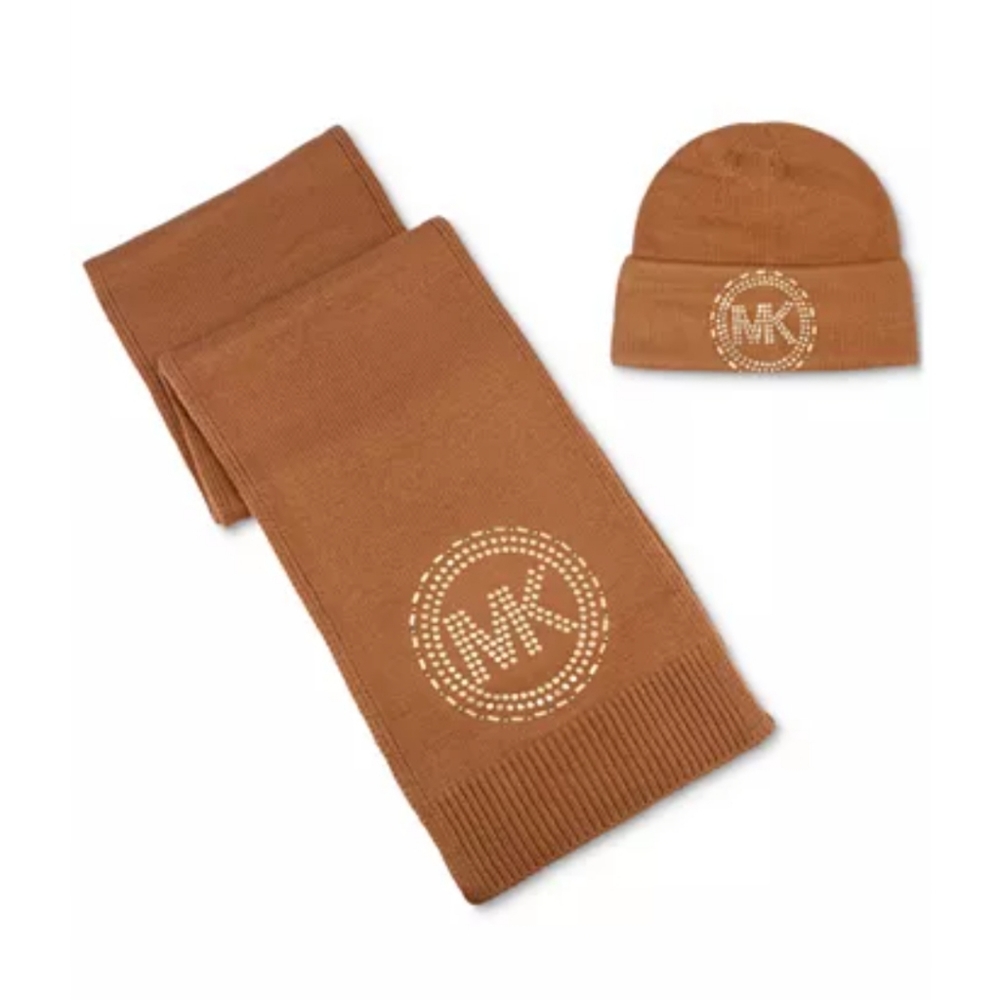 NWT Michael Kors Scarf and Hat Set